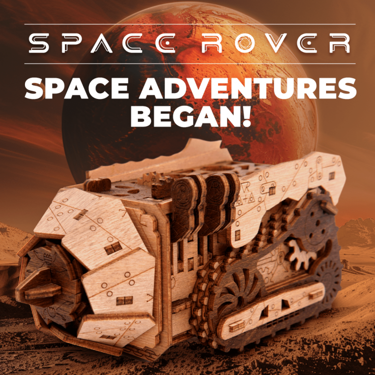 Exciting New Kickstarter Launch: The Ultimate Space Rover Puzzle Box!